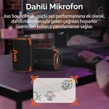 Teknocan Marketing Juo Soundpeak 10W Rgb Bluetooth Hoparlör Kablosuz Taşınabilir Speaker