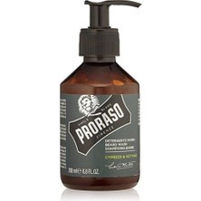Teknocan Marketing Proraso Cypress & Vetyver Sakal Şampuanı, Kirleri Gideren ve Etkili Bir Şekilde Temizleyen Erkek Sakal Bakımı Için Profesyonel Nemlendirici Şampuan, 200 ml (1'li Paket)