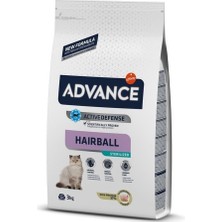 Advance Hairball Sterilised Süper Premium Kedi Maması 3 kg Hindi Tadı ile Kısırlaştırılmış Kedilere Özel