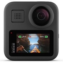 GoPro MAX 360 Aksiyon Kamerası Siyah 4K Çözünürlük ve Su Geçirmezlik Özellikleriyle