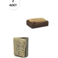 Al-Fil Teknoloji 2 Adet Doğal Kabak Lifli Kil Sabunu
