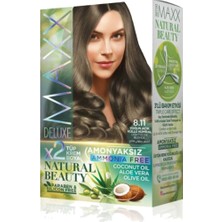 Al-Fil Teknoloji Natural Beauty Amonyaksız Saç Boyası 8.11 Yoğun Açık Küllü Kumral