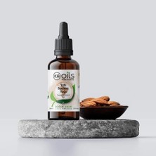 Teknocan Marketing Tatlı Badem Yağı 30 ml – 100% Pure Sweet Almond Oil | Saf ve Soğuk Sıkım | Doğal Taşıyıcı Yağ | Cilt, Saç, Masaj ve Tırnak Bakımı