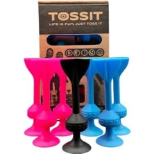 Teknocan Marketing Tossıt Game: Aile ve Partiler Için Mükemmel Silikon Vantuz Dart Oyunu, Iç ve Dış Mekan Eğlencesi Için Yapışkan Dart Atış Oyunu, Mükemmel Hediye - Starter Pack