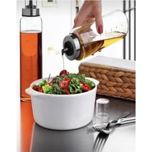 Teknocan Marketing Olivia 500 ml Borosilikatlı Akıtmaz Cam Yağlık