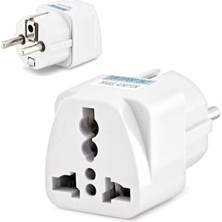 Teknocan Marketing Evrensel Adaptör Seyahat Fişi - Ingiliz Amerikan Dönüştürücü Priz - Çevirici, Türk Tip Fişe Çeviren Başlık