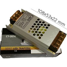 Teknocan Marketing Ct 2674 5 Amper 60W Süper Slim Trafo