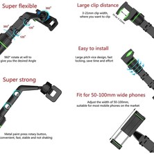 Teknocan Marketing Dikiz Aynası, Koltuk Arkası, Çalışma Masası Telefon Tutucu, Standart,,,, Uyumludur, 360 Dönebilen Çok Fonksiyonlu Akrobat Telefon Tutucu