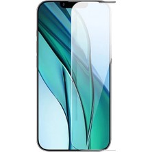 Al-Fil Teknoloji Baseus 0.3mm Crystal iPhone 14 Plus - 13 Pro Max Full Tempered Ekran KORUYUCU-(5775)