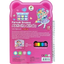 Teknocan Marketing Parmak Boyama Aktivite Kitabı Dress Up
