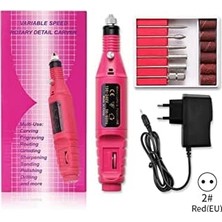Teknocan Marketing Elektrikli Manikür Pedikür Törpüsü Profesyonel Bakım Süsleme Elektrikli Tırnak Törpü Makinesi