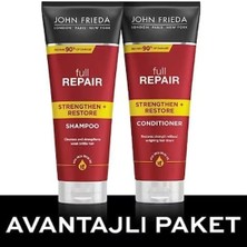 Teknocan Marketing John Frieda Onarıcı Şampuan ve Krem Seti