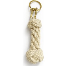 Noxsa Pirinç Örgü Halat Tasarım Anahtarlık