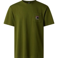 The North Face M Mountaın Logo Rlx Ss Tee-Graphıc Erkek Tişört NF0A8GUUBRI1