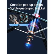Teknocan Marketing Bluetooth Uyumlu & Selfie Çubuğu – 180CM Teleskopik Ayarlanabilir, 29.5cm Katlanabilir, Kablosuz Uzaktan Kumanda, ve Ios ile Uyumlu, Telefon Uyumlu Fotoğraf Çekim Standı P185