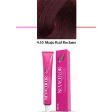 Al-Fil Teknoloji Premium 4.65 Akaju Kızıl Kestane - Kalıcı Krem Saç Boyası 50 G Tüp