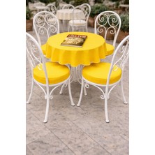 Yuvarlak Sandalye Minderi-Lüks Evim[1 Adet Minder]