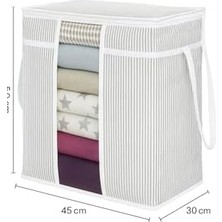 Teknocan Marketing Pazar Kapısı Pencereli Yastık Kazak Hurç Organizer Düzenleyici (45 x 30 x 50)