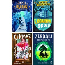 Genç Timaş 3.4.5. Sınıf Okuma Seti 4 Kitap Çıkmaz Sokağın Ressamı-Ekonomi Okulu-Süper Başkan-Zedali Dedem