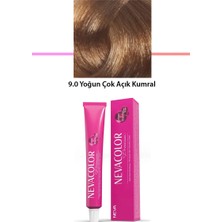 Al-Fil Teknoloji Premium 9.0 Yoğun Çok Açık Kumral - Kalıcı Krem Saç Boyası 50 G Tüp