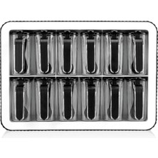 Teknocan Marketing 12 Li Baharat Takımı, 12 Adet Baharat Kaşığı, 24 Adet Baharat Etiketi, 1 Adet Baharat Standı