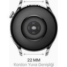 Teknocan Marketing 22MM ile Uyumlu Saatler Için Yumuşak Şerit Model 46MM Silikon Kordon (Gt5 Pro/gt5/gt4/ 4 Pro/gt3/gt3 Pro/gt2/gt2 Pro) Galaxy (Gear S3/ 46MM)