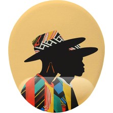 Teknocan Marketing African People Bilek Destekli Mouse Pad
