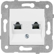 Teknocan Marketing Beyaz Ikili Nümeris Cat3 Mekanizma