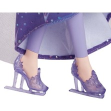 Teknocan Marketing Mattel Karlar Ülkesi: Kış Festivali'nden Ilham Alan Mattel Karlar Ülkesi Bebek ve Aksesuarlar, Çıkarılabilen Elbise, Paten ve Bir Çift Ayakkabı, JBG53