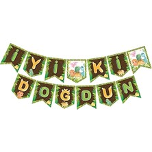 Teknocan Marketing Zikzak Banner Dinazor M370, 8956265654445556