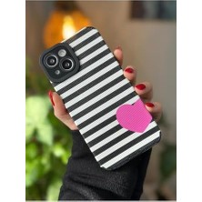 Teknocan Marketing 13 ve 14 ile Uyumlu Kamera Korumalı Kaplama Tasarımlı Kılıf