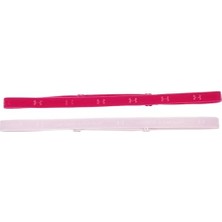 Teknocan Marketing Under Armour Kadın W's Adjustable Mini Bands Saç Bandı Pembe Tek Beden