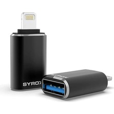 Teknocan Marketing Iphone & Ipad Ile Uyumlu USB 3.0 Dönüştürücü Lightning USB Çevirici Veri Fotoğraf ve Şarj Çevirici Adaptör DT25U-L