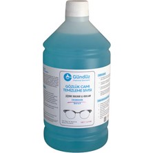 Gündüz Kimya Gözlük Camı Temizleme Sıvısı 1 Litre / Sprey Şişesiz
