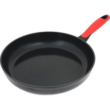 Teknocan Marketing 28CM Tava-Kırmızı