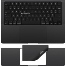 Teknocan Marketing Pro 16.2 Inç Touchpad Trackpad Koruyucu Uyumlu M1 M2 M3 M4 Mat Ultra Ince Çizilme Önleyici Siyah