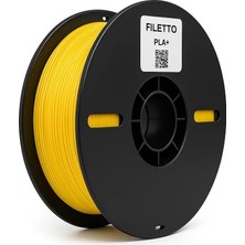 Teknocan Marketing Filetto Pla+ Filament 1.75MM 1 kg - Sarı