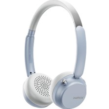 Teknocan Marketing Anc+Enc 300 Mah Kablosuz 5.4 Kulak Üstü Bluetooth Kulaklık Mavi BLT-100