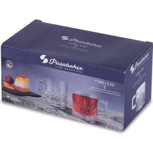 Teknocan Marketing 55452 2'li Kulplu Fincan Kupa 195CC