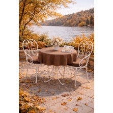 Yuvarlak Sandalye Minderi Lüks Evim [1 Adet Minder]