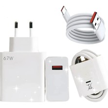 Al-Fil Teknoloji Type-C 67W (Watt) Ultra Hızlı Şarj Aleti Adaptör Kablo Set