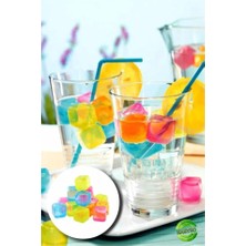 Al-Fil Teknoloji Renkli Buz Küpleri, Tükenmez Serinletici Buz Küpleri 20 Adet