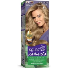 Al-Fil Teknoloji Naturals Saç Boyası Açık Küllü Kumral 8/1