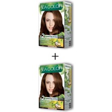 Al-Fil Teknoloji 2x2 Tüp Krem Saç Boyası Seti Koyu Karamel No:7.7