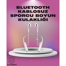 Al-Fil Teknoloji Uzun Pil Ömürlü Kablosuz Kulaklık – Boyun Askılı 100 Saat Kullanım
