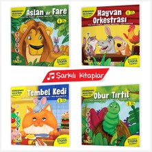 Yükselen Zeka Uyku Öncesi Konuşturan Şarkılı Masallar Mucit Karınca Serisi  2+ Yaş