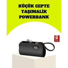 Al-Fil Teknoloji Dahili Type-C Konektörlü Mini 2000MAH Powerbank