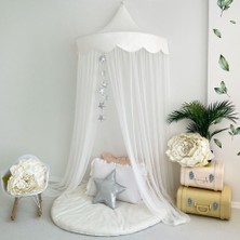 Pamuka Duvar Tentesi Dilimli Beyaz Beyaz