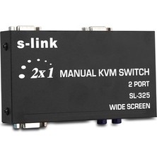 Gjob S-Link  2 Port Kvm Switch