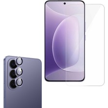 Gpack Samsung Galaxy S26 Kamera Lens Koruyucu Mor